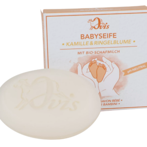 Jabón bebé Caléndula y Manzanilla Ovis