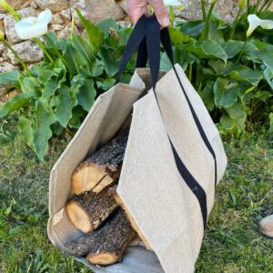 Portable Natural Linen Bag