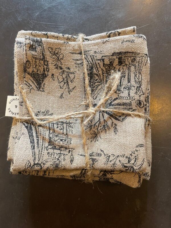Pack Servilleta Lino 4 unids. - Imagen 3